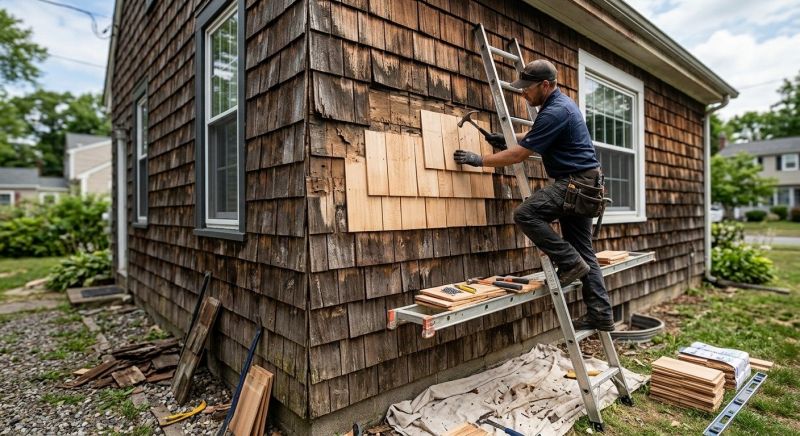Shake Siding Repair Service