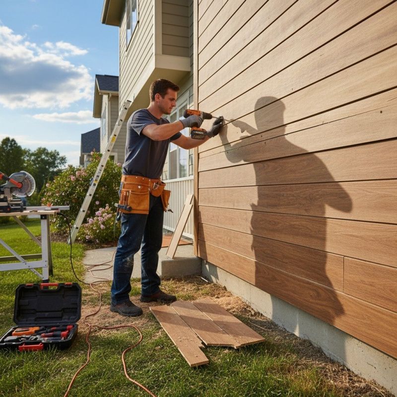 Wood Shake Siding Repair